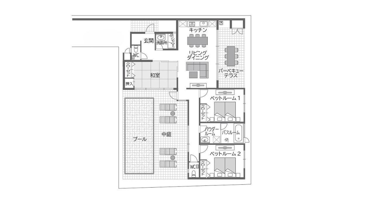 Ahman Suite Villa Sumuide Nago Buitenkant foto
